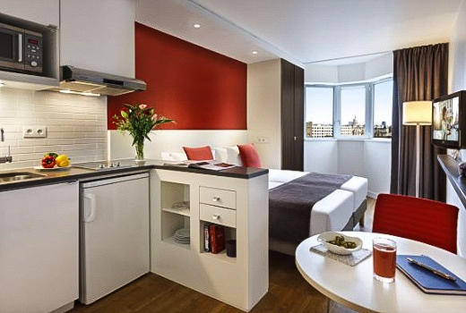 Citadines Maine Montparnasse Paris apartment twin