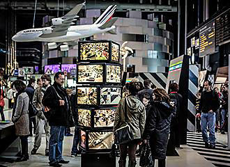 Transport section within Cite des Sciences et de l’Industrie