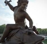 Images of Enfant au Poisson statue