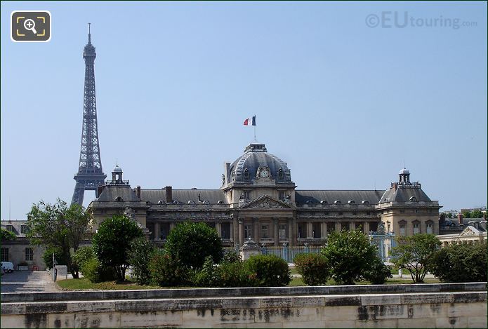 Ecole Militaire gardens