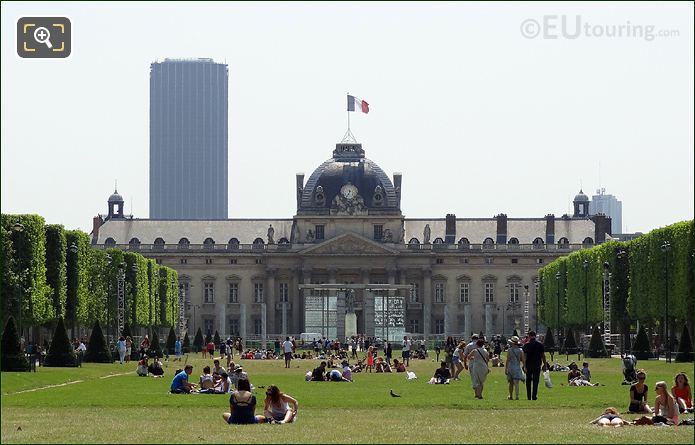 Ecole Militaire and Tour Montparnasse