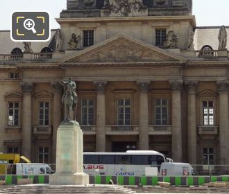 Joseph Joffre statue at Ecole Militaire