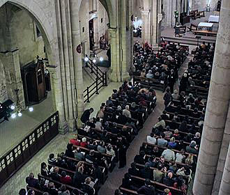 Service at Eglise Saint-Pierre de Montmartre