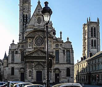 Eglise Saint Etienne Du Mont Catholic Church In Paris France Eglise Saint Etienne Du Mont Catholic Church In Paris France