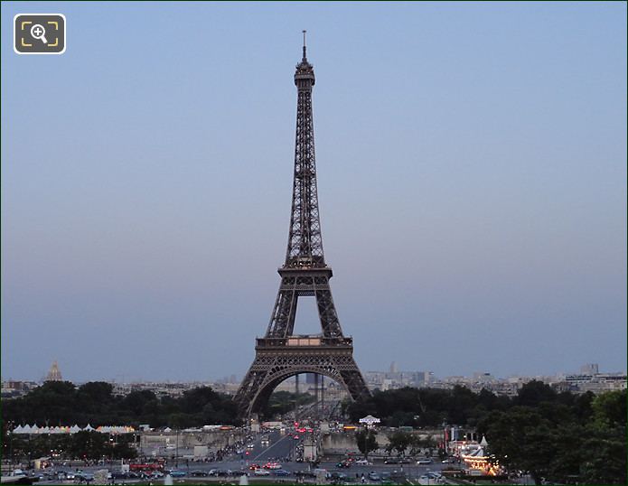 The Eiffel Tower in Paris