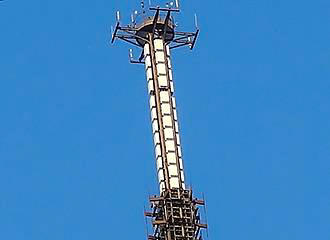 Eiffel Tower panel aerials