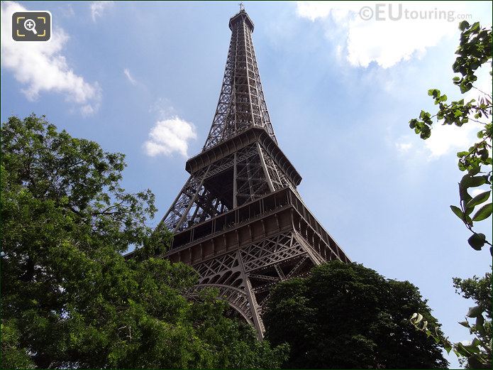 Eiffel Tower from Quai Branly