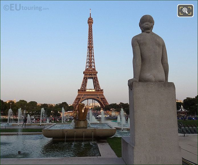 Eiffel Tower from Palais Chaillot