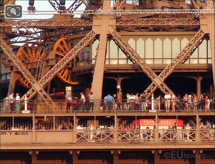 Eiffel Tower viewing platforms