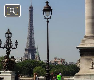 Eiffel Tower from Pont Alexandre III