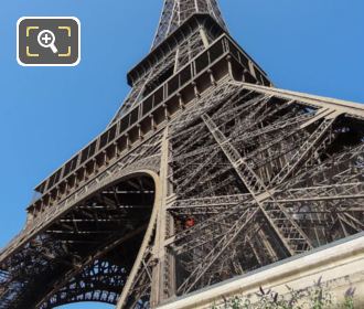 Eiffel Tower construction