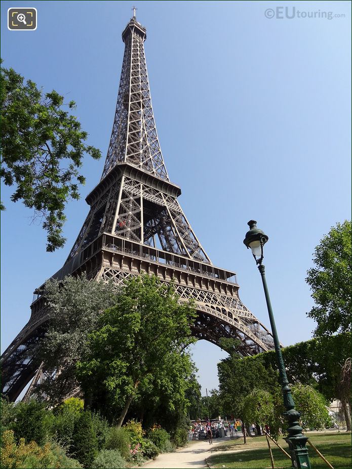 Eiffel Tower in the Champ de Mars