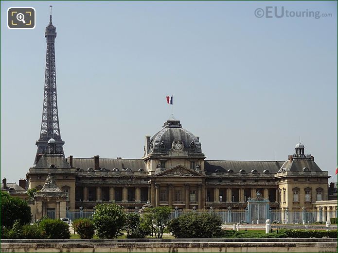 Ecole Militaire and Eiffel Tower