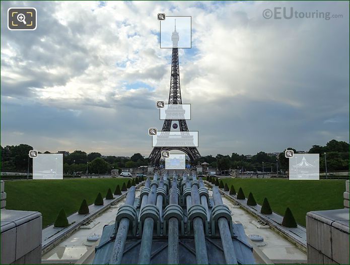 Eiffel Tower in Paris, France