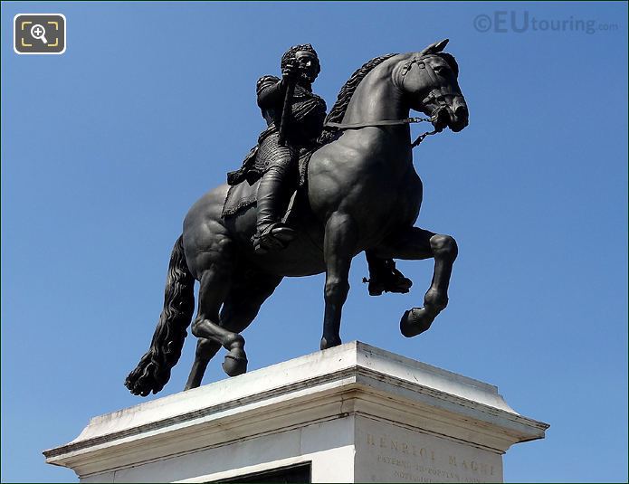 King Henri IV statue by Francois-Frederic Lemot