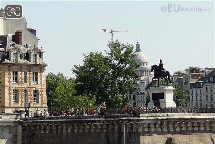 King Henri IV statue, Ile de la Cite, Paris