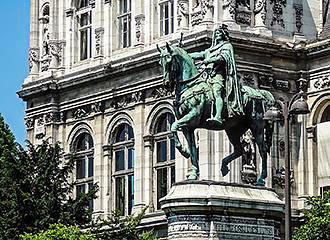 Etienne Marcel Equestrian Statue