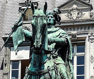 Etienne Marcel Bronze Statue