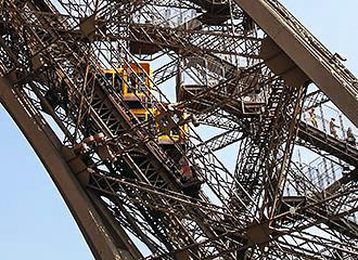 Eiffel Tower elevators