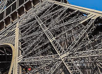 Eiffel Tower iron work