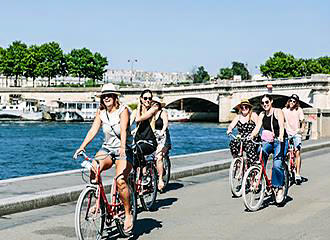Fat Tire Bike Tours River Seine