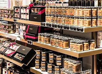 Fauchon gourmet food boutique display