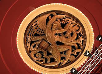 Folies Bergere ceiling