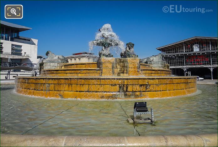 Fontaine aux Lions de Nubie south east