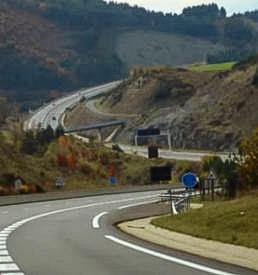 Video of driving in France