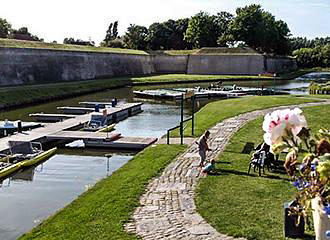 Camping des Dunes waterway