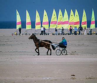 Camping des Dunes beach