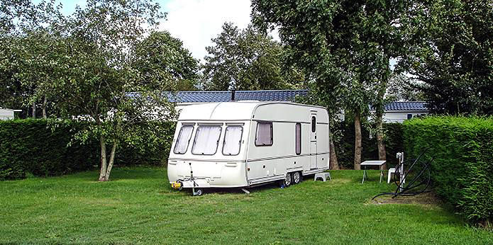 Large Pitches At Camping Perroquet Campsite