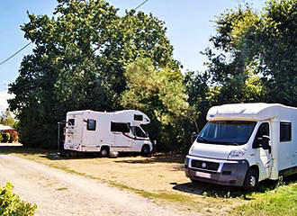 Camping le Fief Angibaud RV pitches