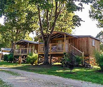 Camping Les Nobis chalets