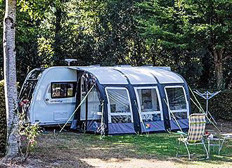 La Garangeoire Campsite caravan pitches