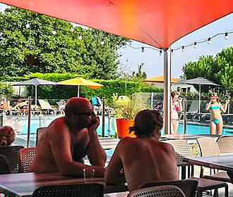 Camping l'Arada Parc swimming pool