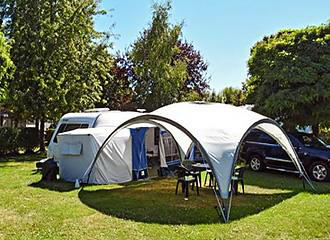 Camping La Citadelle caravan pitches