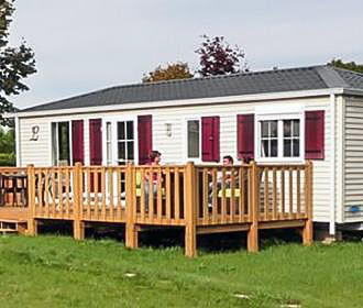 Camping les Ilots de St Val mobile homes