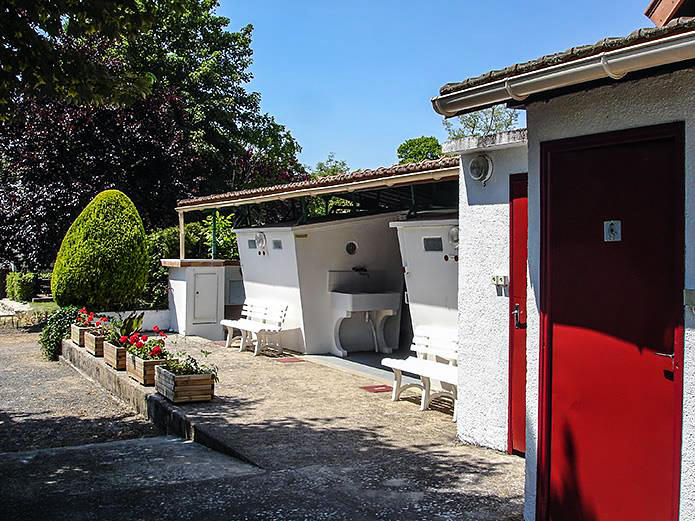 Chateau de la Rolandiere sanitary area