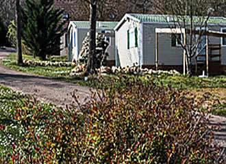 Au Bois Joli Campsite mobile homes