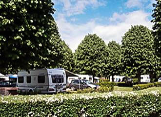 Camping Municipal les Treilles caravan pitches
