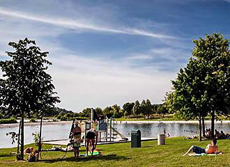 Domaine de Louvarel Campsite beach