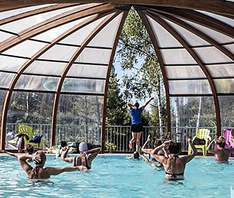 Camping le Moulin swimming pool