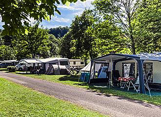 Domaine de Chalain Campsite pitches