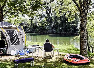 Camping Huttopia la Plage Blanche fishing