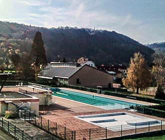 Les Vignes Campsite swimming pool