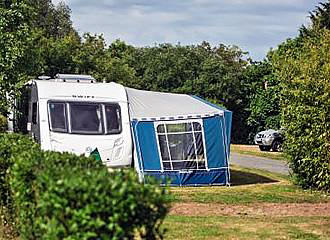 Camping du Bois Vert caravan pitches