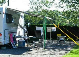 Camping Le Paradis fully serviced pitches