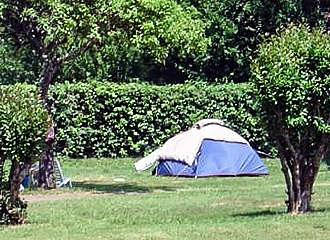 Camping le Puits de l'Auture tent pitches