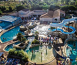 Camping les Sables swimming complex